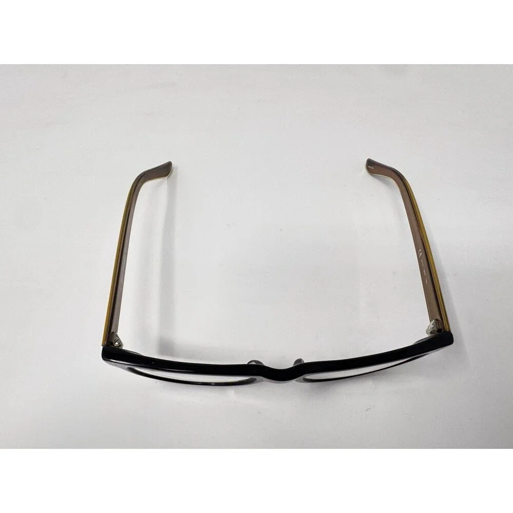 Juicy Couture JU141 0807 Eyeglass Frames Only 140 Black Gold Authentic